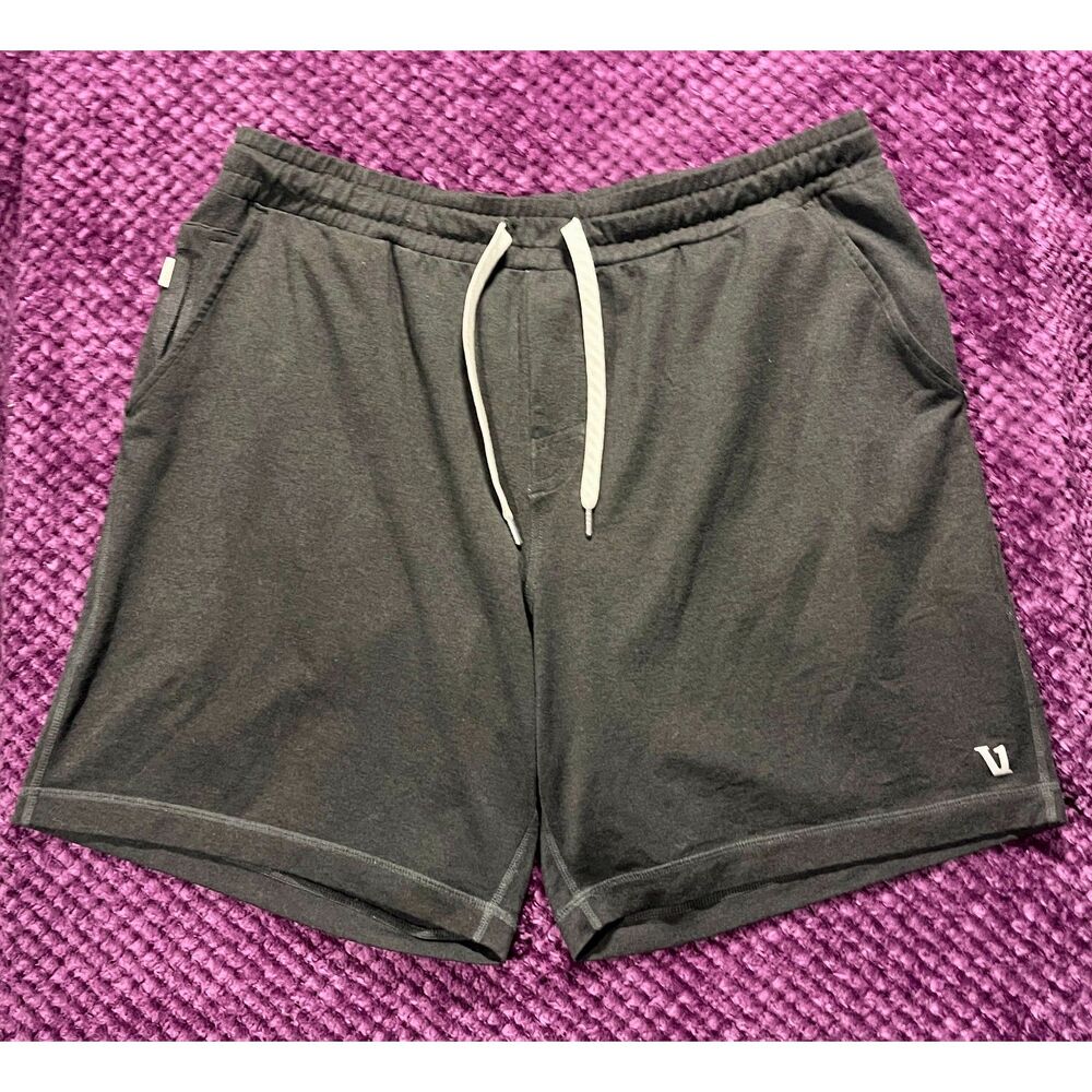 Vuori Ponto Shorts Men Charcoal Heather NWOT